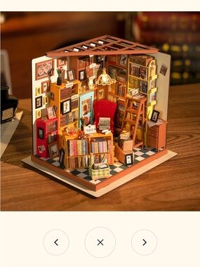 Miniature DIY Bookshop Kit Craft